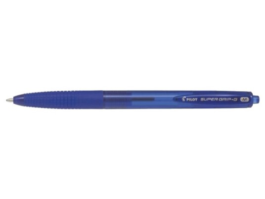 Kuglepen Pilot Super Grip Retract Medium Blå
