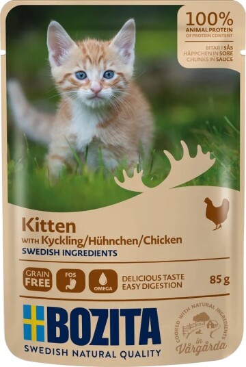 Bozita Feline Kitten Kylling I Saus 85 G