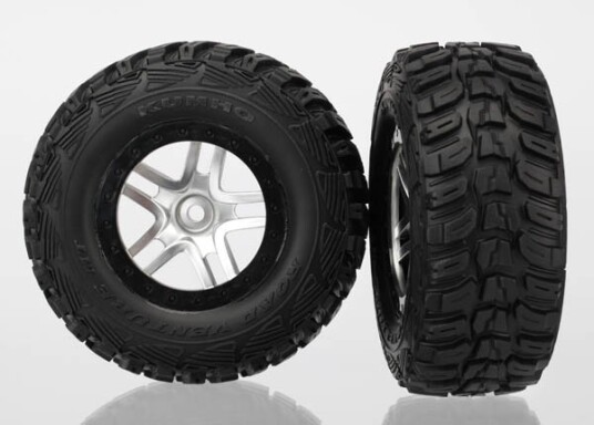 Traxxas 6874 Tires & Wheels Kumho/Split-Spoke 4WD/2WD Rear 2 Traxxas 6874 Tires & Wheels Kumho/Split-Spoke 4WD/2WD Rear 2