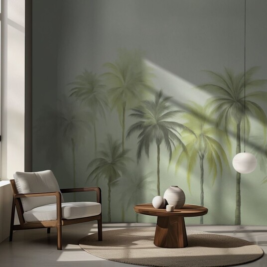 Tapet Tropisk Palm Design Tapet Tropisk Palm Design