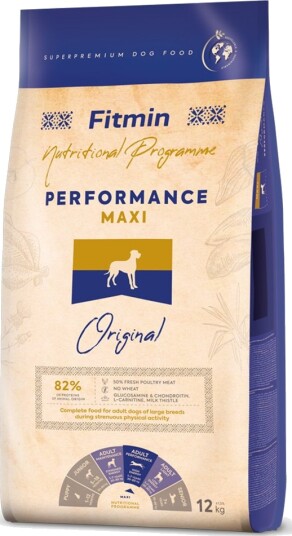 Fitmin Tørrfôr Program Maxi Performance 12 kg
