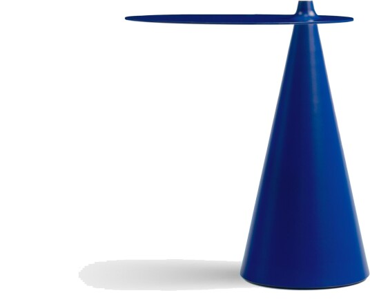 Established & Sons Fez Sidebord Oval Striking Blue Established & Sons Fez Sidebord Oval Striking Blue