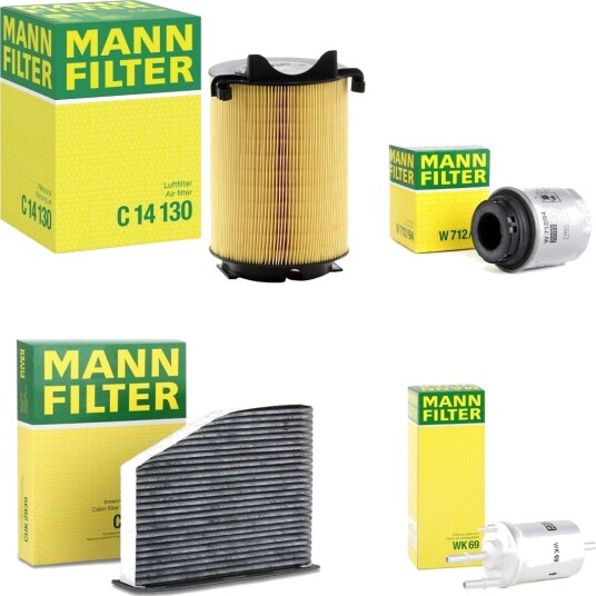 MANN-FILTER MNF4055N0075 Filtersett MANN-FILTER MNF4055N0075 Filtersett