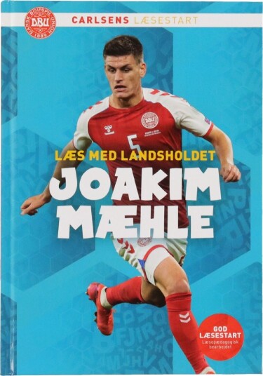 Forlaget Carlsen Bok   Les med landslaget   Joakim Mæhle   Forlaget Carlsen   OneSize   Bok   Blå