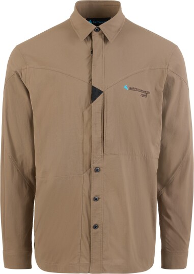 Klättermusen Men"s Garm Long Sleeve Shirt Wren Brown M