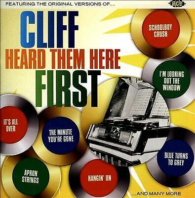 MediaTronixs Various Artists : Cliff Heard Them Here First CD Pre-Owned