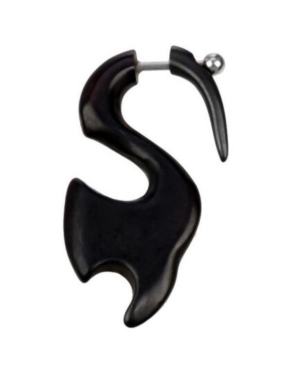 Deer BoneSvart Fake Piercing