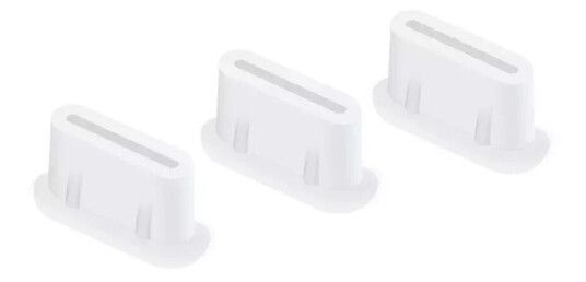 INCOVER Støvbeskytter for USB-C - 3 stk - Gjennomsiktig INCOVER Støvbeskytter for USB-C - 3 stk - Gjennomsiktig