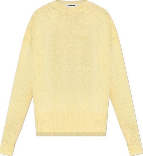 Jil Sander, Dame, Strikkevarer, Gul, M,