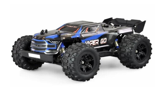 Amewi Hyper GO Truggy Brushed 4WD with GPS 1:16 RTR Blue Amewi Hyper GO Truggy Brushed 4WD with GPS 1:16 RTR Blue