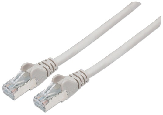Intellinet Cat6a S/FTP Nettverkskabel 1,5 m Grå 10 Gbit/s