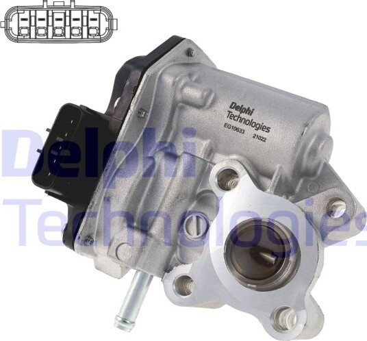 DELPHI EG10633-12B1 EGR-ventil DELPHI EG10633-12B1 EGR-ventil