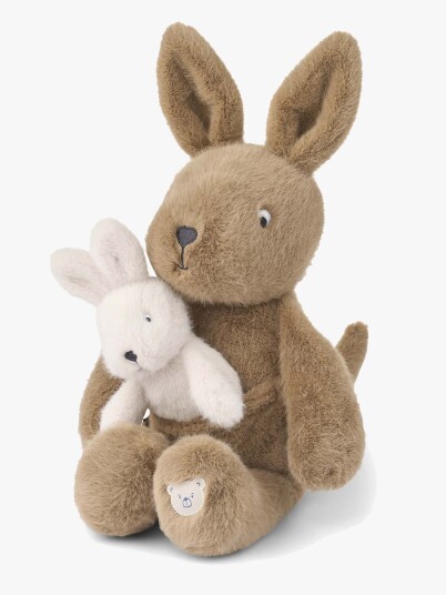 Liewood Kelly Kangaroo Mommy & Me Teddy   Brown   ONE SIZE