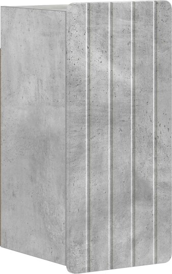 vidaXL Baderom veggskap ZWOLLE Betonggrå 30 x 31 x 63 cm