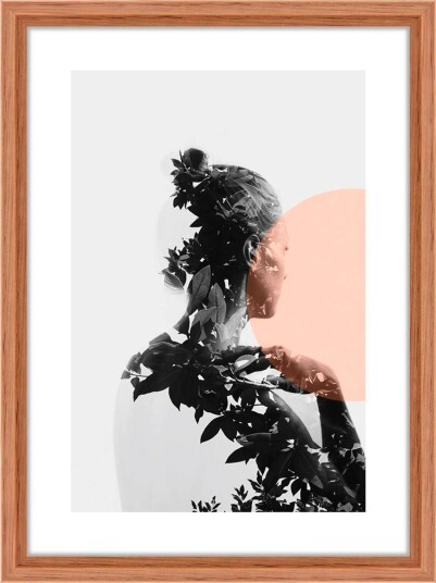 Nielsen Design Accent Linus Fotoramme 13x18cm eiketre