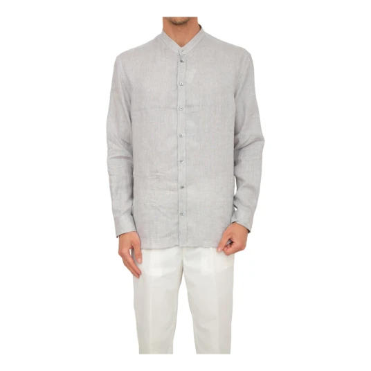 Emporio Armani Herre Skjorter Grå L, Emporio Armani Herre Skjorter Grå L,