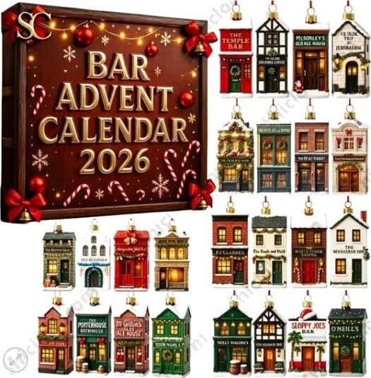 Nedtellingskalender for jul – 24 dagers nedtelling til jul hengende ornamenter adventskalender blindboks