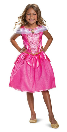 Disney Prinsesse kostyme - Aurora Deluxe 3-4 år (94-109 cm)