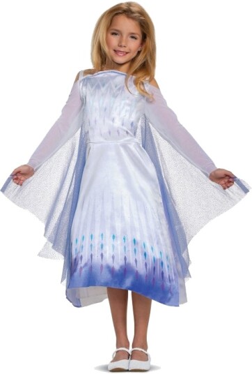 Disguise Snødronning Frozen Elsa Classic-Kostyme 7-8 År 124-135 cm Disguise Snødronning Frozen Elsa Classic-Kostyme 7-8 År 124-135 cm