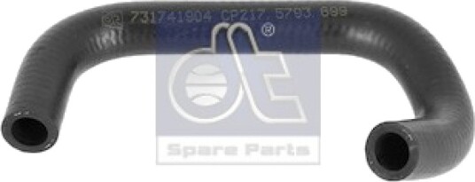 DT Spare Parts 1.11699 Radiatorslange