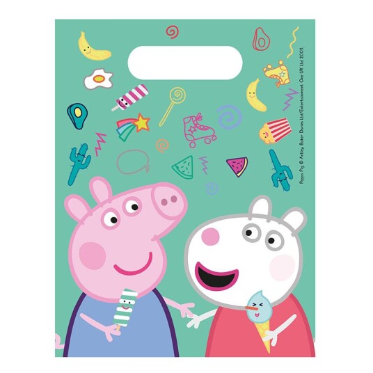 Peppa Gris Godteposer 6 stk
