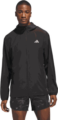 Adidas Run It Jacket løpejakke herre Svart L Adidas Run It Jacket løpejakke herre Svart L