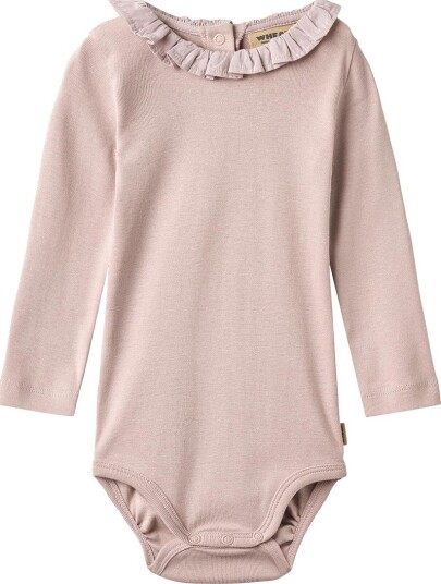 Wheat Body I/e En Soft Lilac Wheat 1½ år (86) Langermet Body Rosa