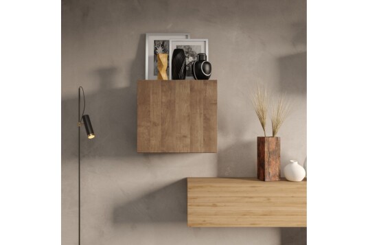 Vegghylle Monaco 55x30 cm Brun