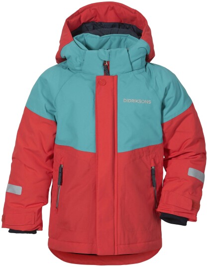 Didriksons Lun Vinterjakke Bright Red 80
