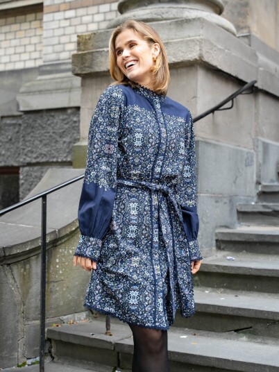 Y.A.S Tillo Long Sleeve Dress Blå 40