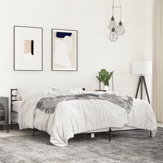 Sengeramme sonoma eik 160x200 cm konstruert tre og metall 8721102613517 Sengeramme sonoma eik 160x200 cm konstruert tre og metall 8721102613517