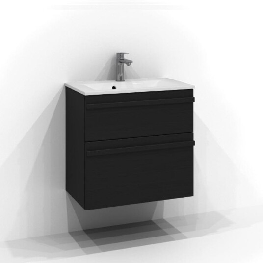 Svedbergs Poem List Servantskap Slim D35 med 2 Skuffer Svart ask / 60cm SV-3356342 Svedbergs Poem List Servantskap Slim D35 med 2 Skuffer Svart ask / 60cm SV-3356342