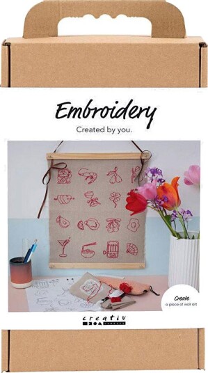 Creativ Company DIY Broderisett Veggbilde