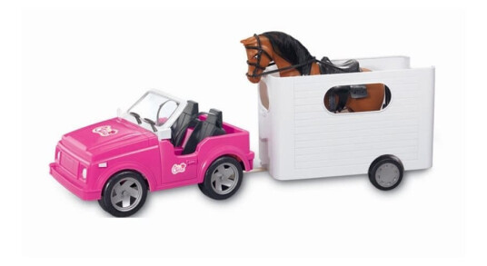 Hästtransport med Jeep 61 cm Hästtransport med Jeep 61 cm