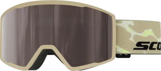 Scott Trace Pro Skibriller Mojave Beige/Silver Chrome med Antidugbehandling Scott Trace Pro Skibriller Mojave Beige/Silver Chrome med Antidugbehandling