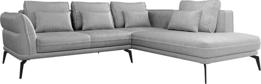 Graystone 4 sits Hörnbäddsoffa Light grey/Dark grey
