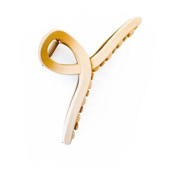 OnFleek, Hairclip Matte Loop Beige OnFleek, Hairclip Matte Loop Beige