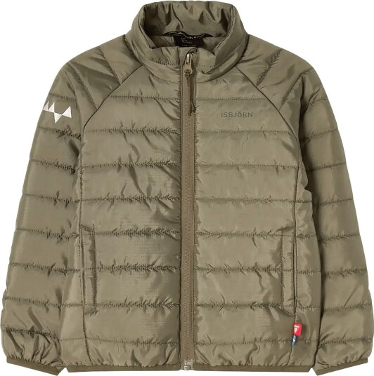 ISBJÖRN of Sweden Air Light Weight Jacket Kids   Khaki green   98/104