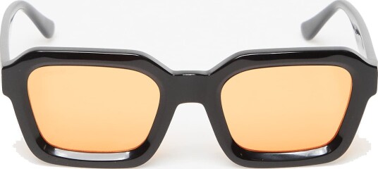 Solbriller D.Franklin Pitch Black / Orange Universal
