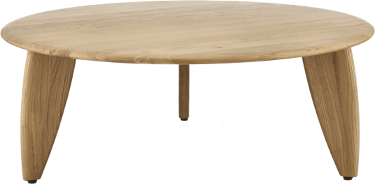 1898 Lyckeby sofabord Ø80x29 cm Naturlakkert eik