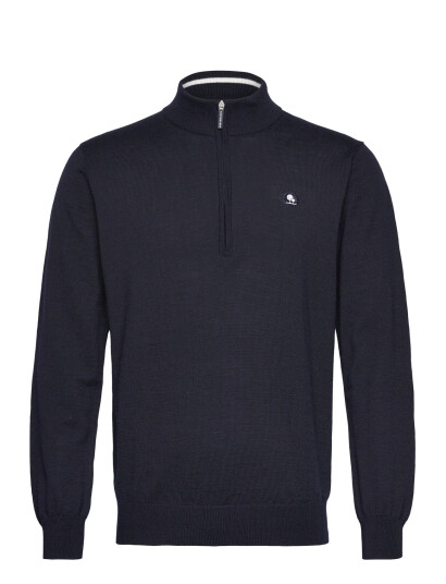 Lexton Links Harris 1/2-Zip Merino Sweater - Navy - M Lexton Links Harris 1/2-Zip Merino Sweater - Navy - M