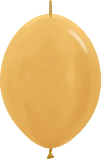 Ballongkungen Lenkeballonger Gull Metallic 25-pakning 1147002-25