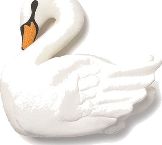 Lorena Canals Pute Cushion Swan Hvit
