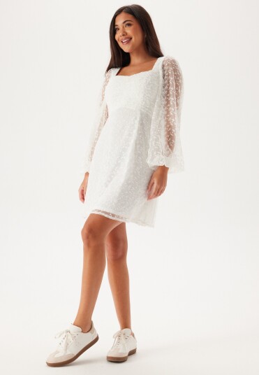 Bubbleroom Occasion Ruched L/S Short Dress