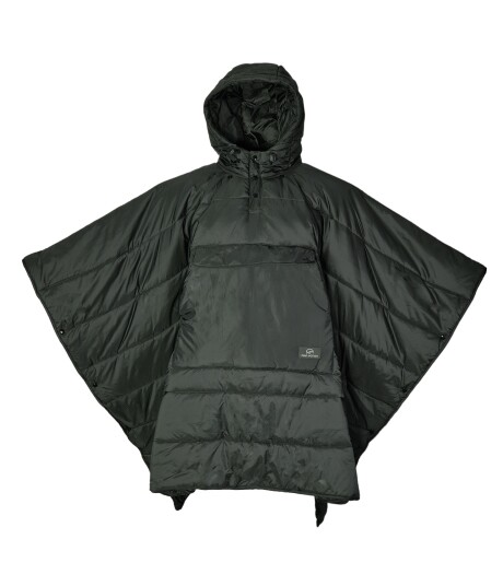 Peak Motion Pasvik Poncho Forest Green