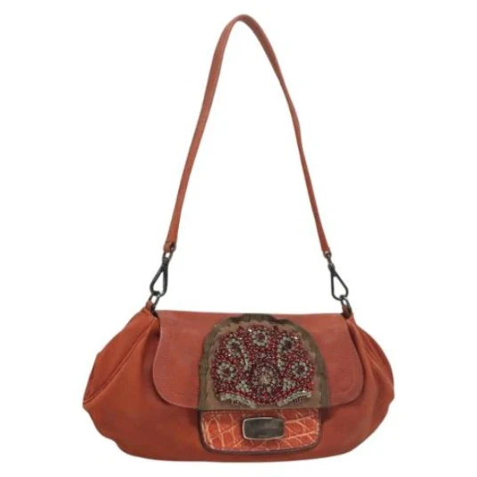 Prada Vintage Dame Rød