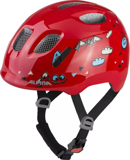 Alpina XIMO 2 barnehjelm Rød (47-51)