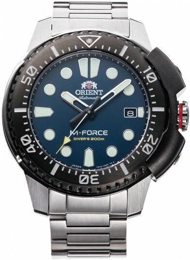 Orient Herreklokke RA AC0L07L00B M Force Blå/Stål Ø45 mm