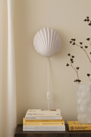 Ellos Home Vegglampe Shelley Hvit