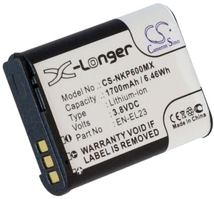 Batteri til Nikon EN-EL23